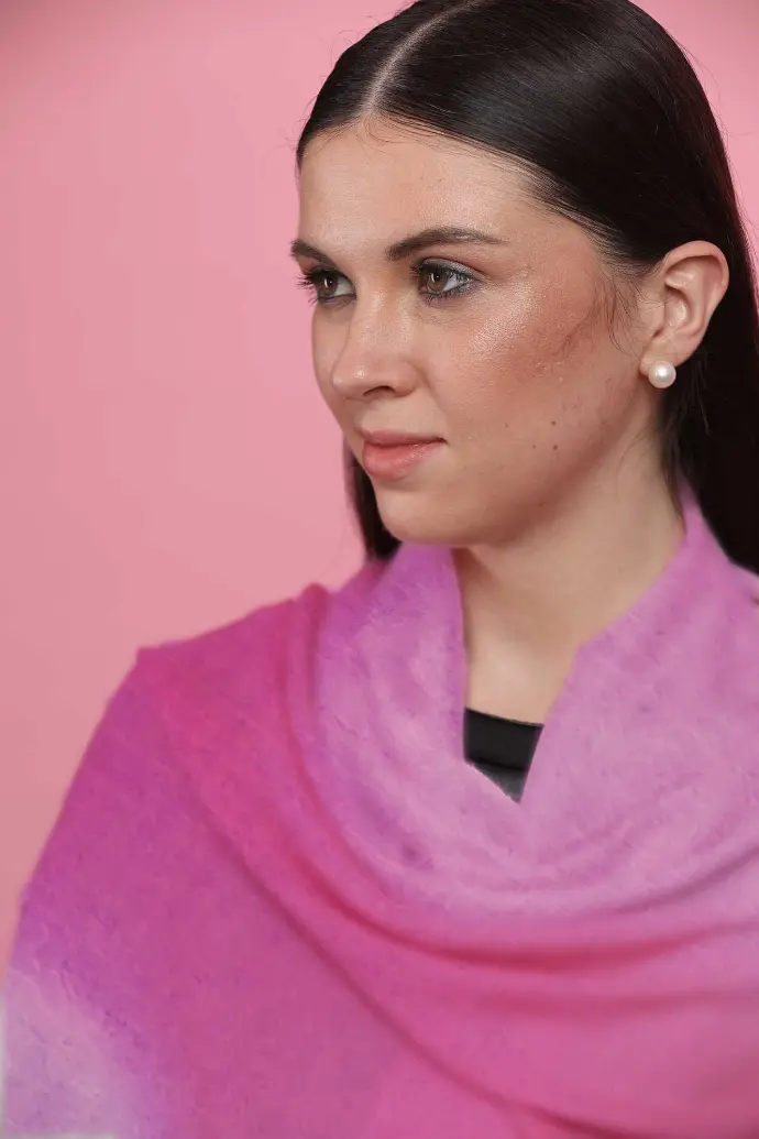 shaded pink
